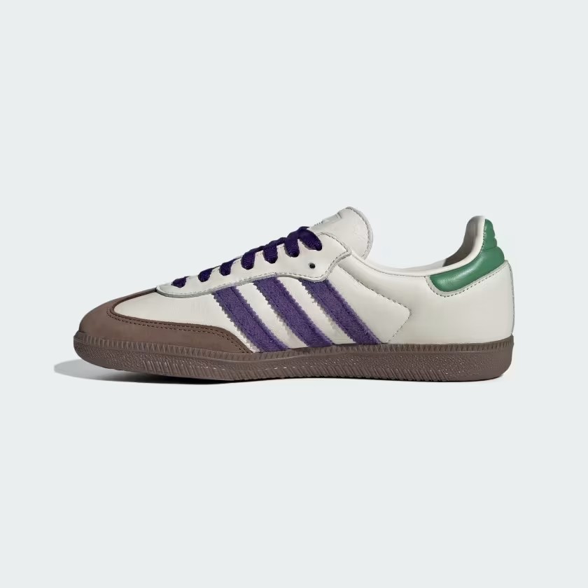 adidas Samba OG Off White Core Purple Green Brown (W)