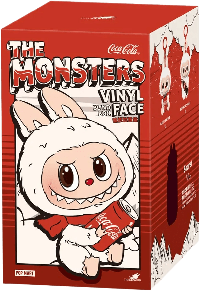 THE MONSTERS COCA-COLA SERIES-Vinyl Face Blind Box