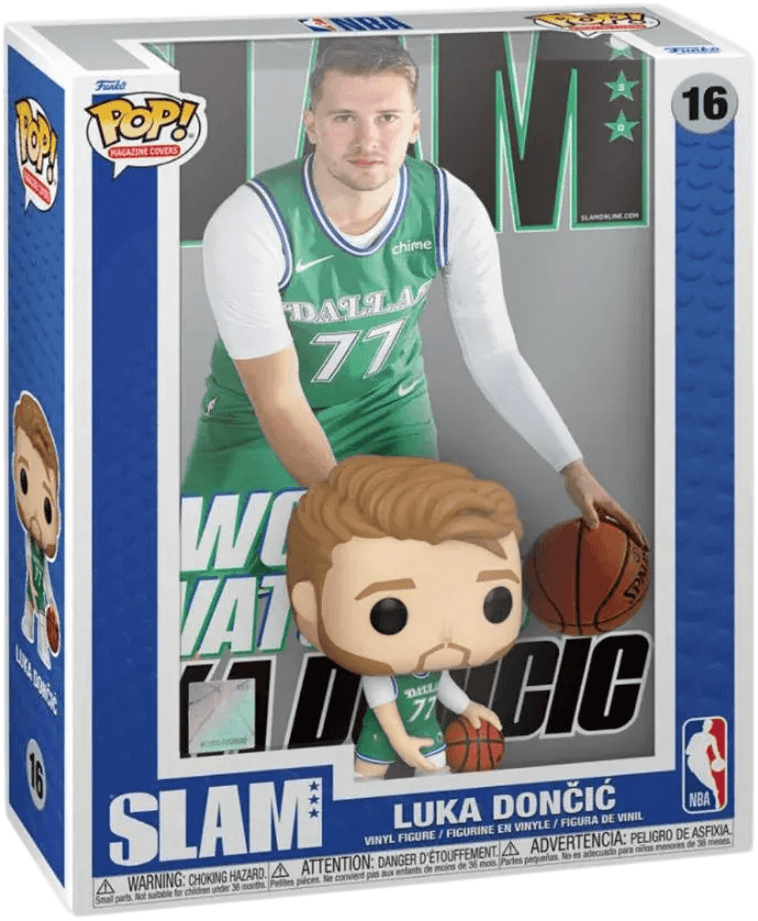 Funko POP Cover NBA Slam Luka Doncic