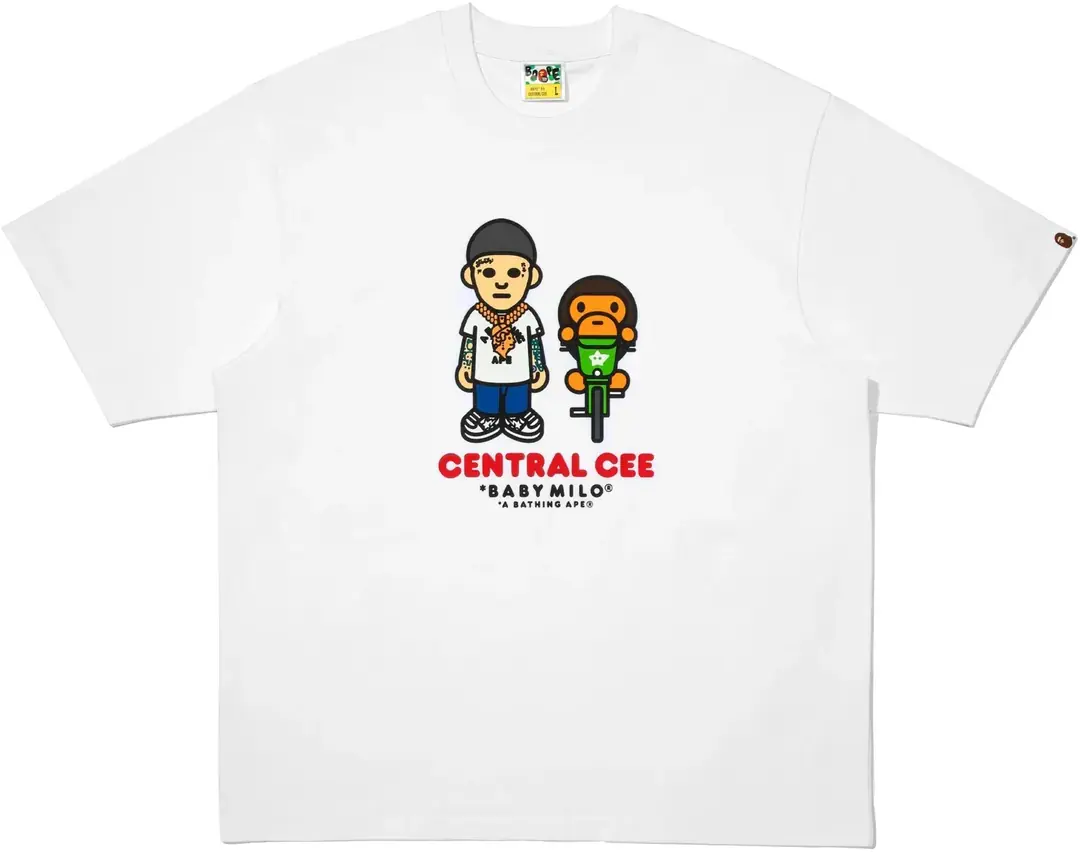BAPE Spotify SYNA Central Cee マイロ　Tシャツ BAPE® X SPOTIFY X SYNA by Central Cee カプセルコレクション | bape.com