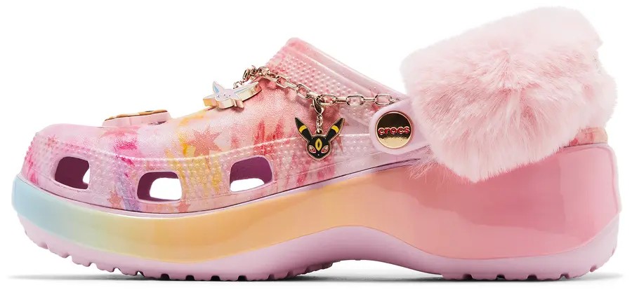 Crocs Classic Platform Clog Pokémon Eevee (Women's)