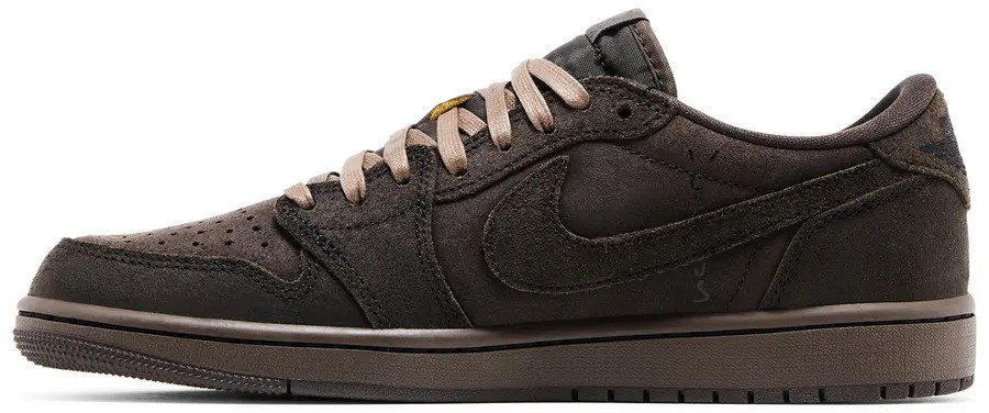 Jordan 1 Retro Low OG SP Travis Scott Velvet Brown