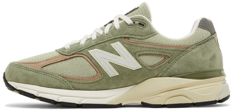 New Balance 990v4 MiUSA Teddy Santis Olive Incense