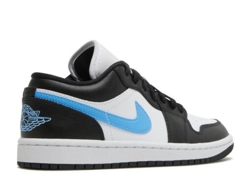 Jordan 1 Low Black University Blue White (W)