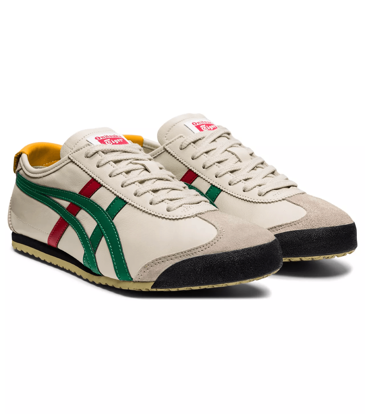 Onitsuka Tiger Mexico 66 Birch Green Red Yellow