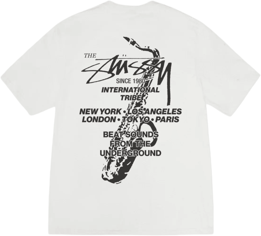 Stüssy BEAT SOUNDS TEE PIGMENT DYED