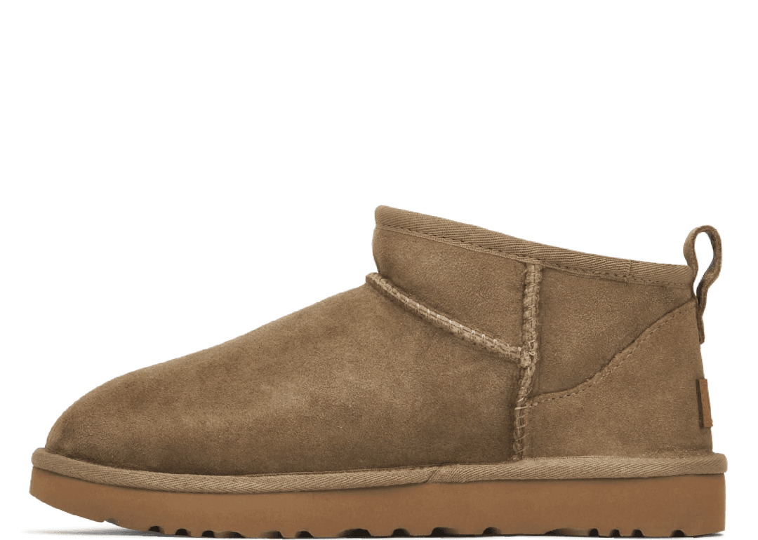 アグUGG★美品★クラシックミニ★Antilope UGG WOMEN CLASSIC ULTRA MINI ANTILOPE アグ ムートンブーツ