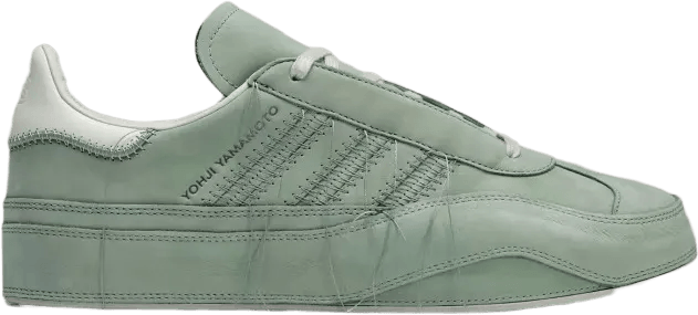 Adidas Y-3 Gazelle Green Leather Sneaker