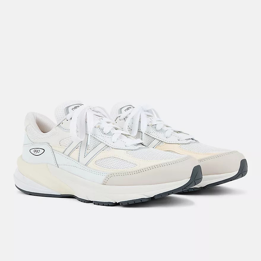 New Balance 990v6 MiUSA White Sea Salt