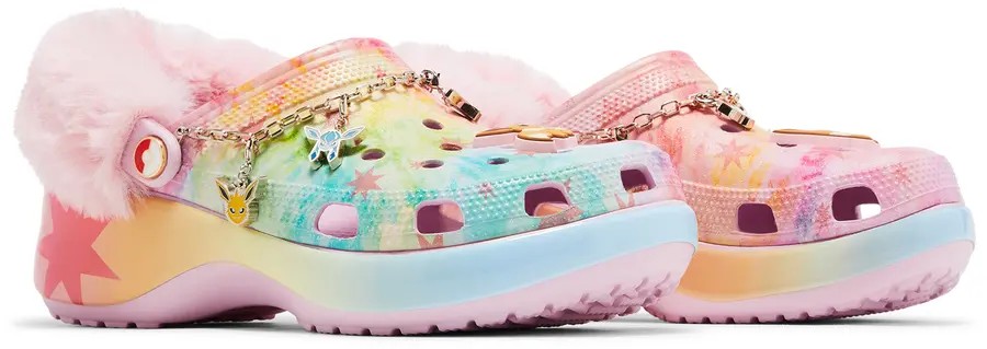 Crocs Classic Platform Clog Pokémon Eevee (Women's)