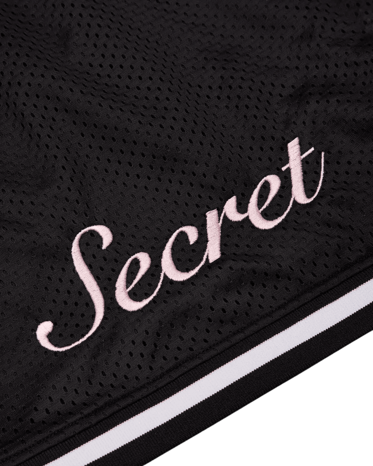 It's A Secret Irongate Arch Shorts - Black/Pink