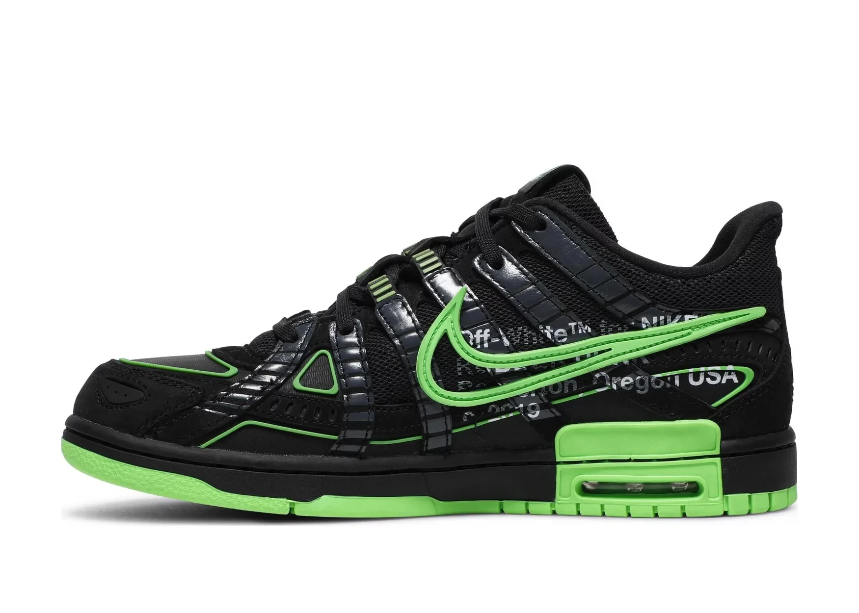 Nike Air Rubber Dunk Off-White Green Strike