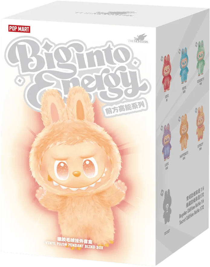 THE MONSTERS Big into Energy Series-Vinyl Plush Pendant Blind Box