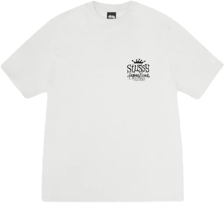 Stüssy Beach House Pig. Dyed Tee ‘White’