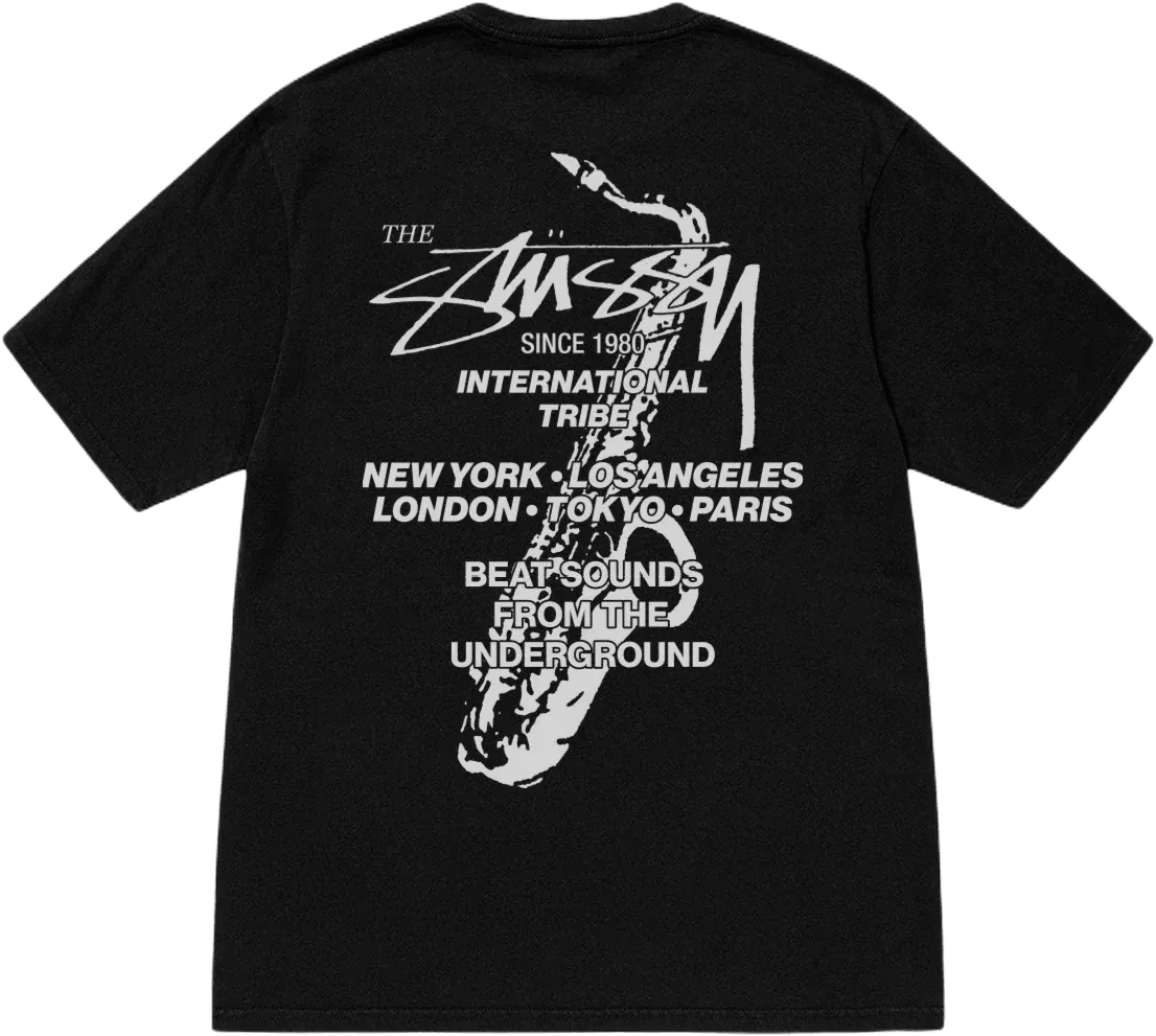 Stüssy BEAT SOUNDS TEE PIGMENT DYED