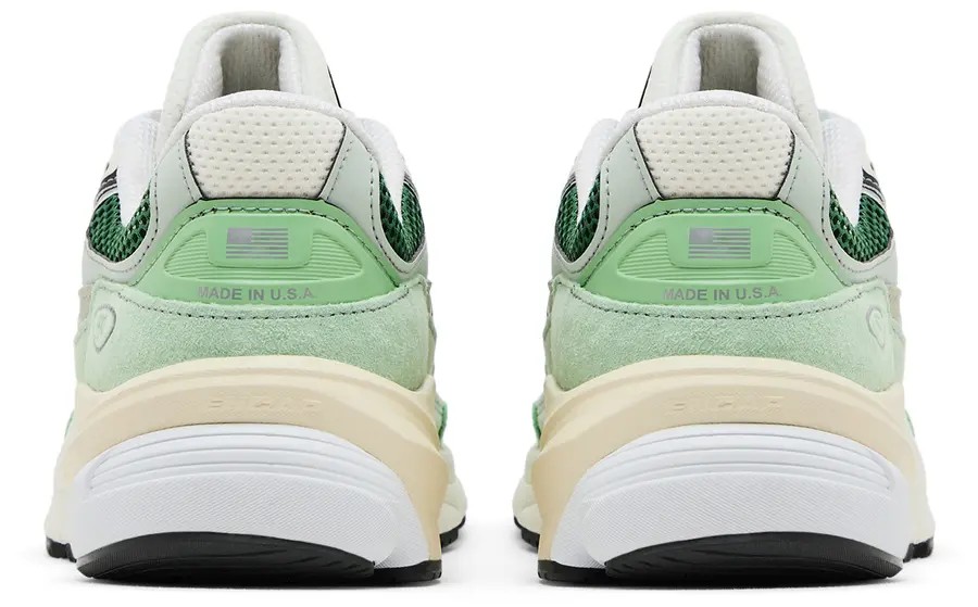 New Balance 990v6 MiUSA Avocado Natural Mint