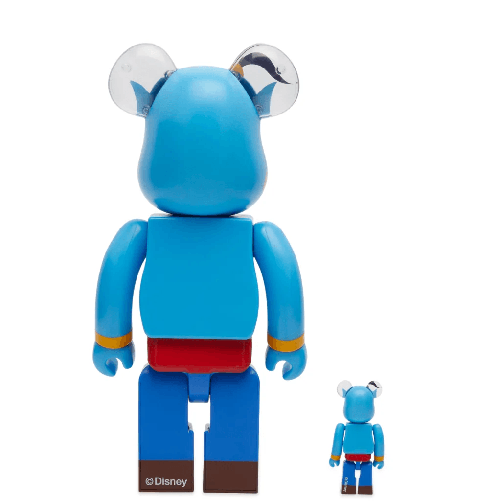 Bearbrick Disney Aladdin Genie 100% & 400% Set