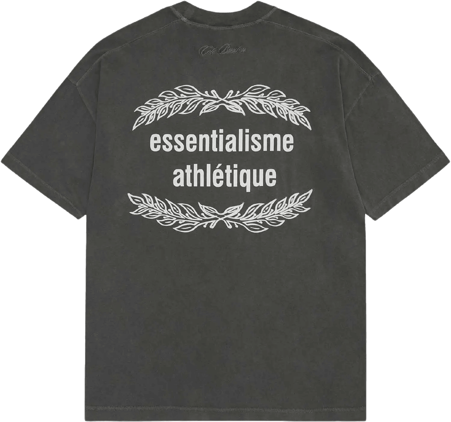 Cole Buxton ESSENTIALISME ATHLÉTIQUE T-SHIRT Washed Black