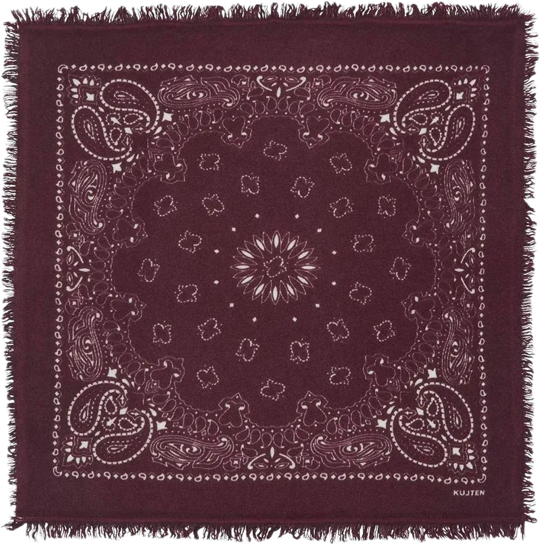 Kujten Hachi Bandana Burgundy