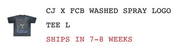 Cactus Jack x FC Barcelona Washed Spray Logo Tシャツ｜関送込 Travis Scott x FC Barcelona Washed Spray Logo Tee – COLLECT