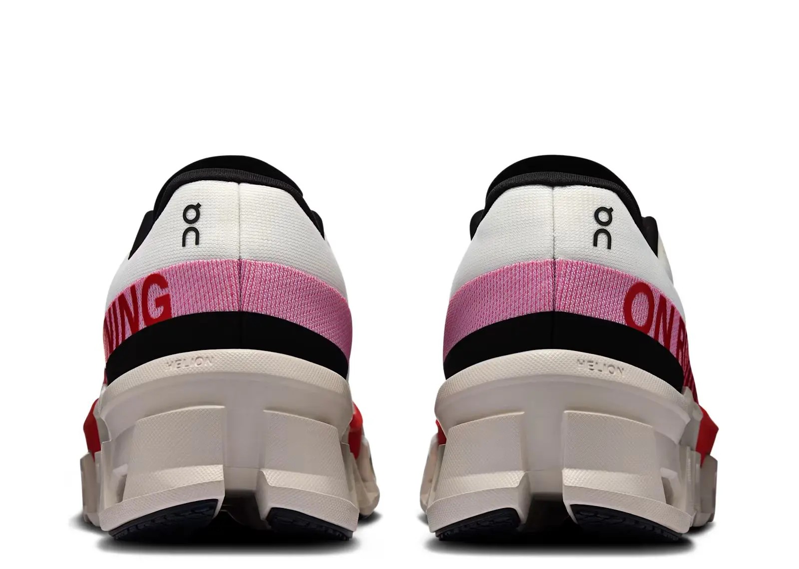On Running Cloudmonster 2 Ivory Silver Red (Women's)