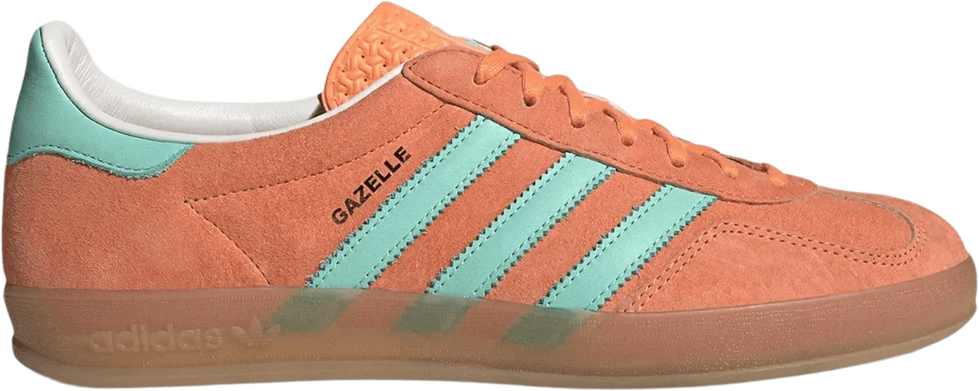 Adidas Gazelle Orange Clear Mint