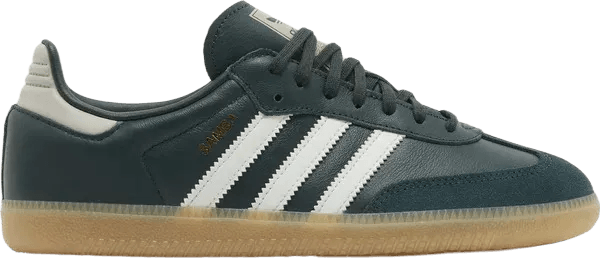 adidas Samba OG Mineral Green Off White Putty Grey (GS)