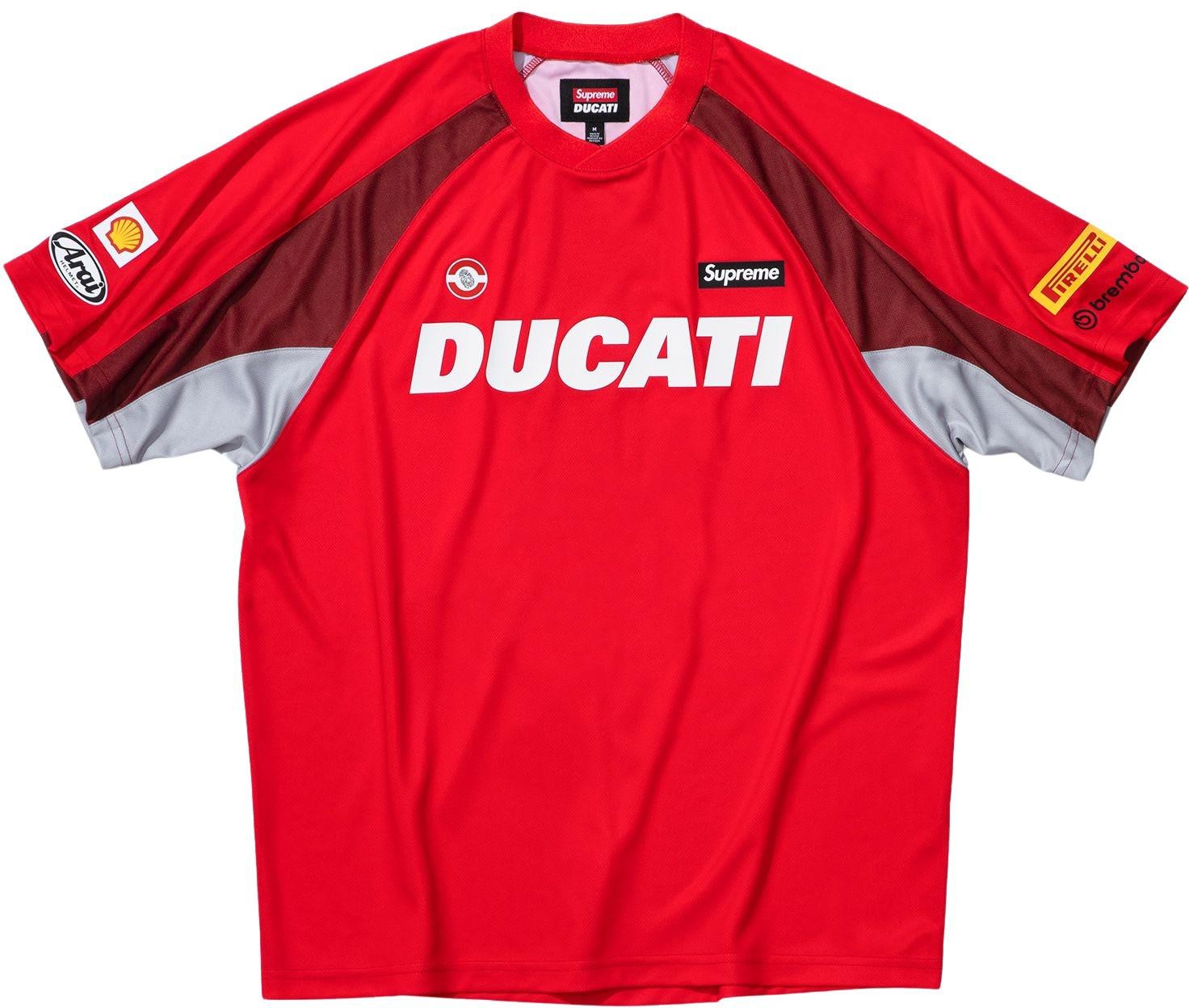 Supreme Ducati Soccer Jersey Red