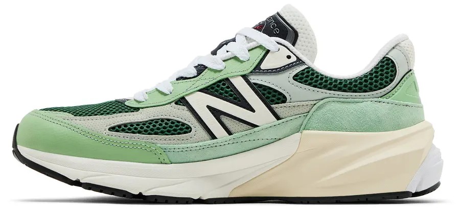 New Balance 990v6 MiUSA Avocado Natural Mint