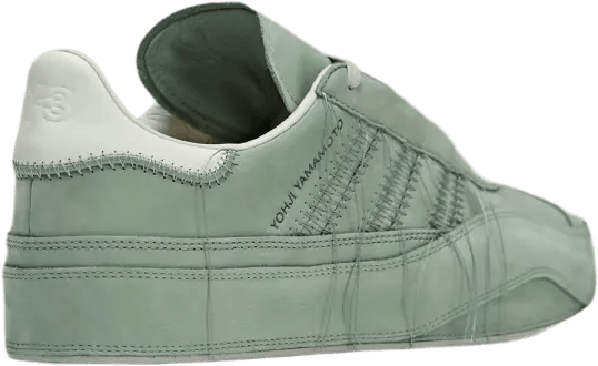 Adidas Y-3 Gazelle Green Leather Sneaker