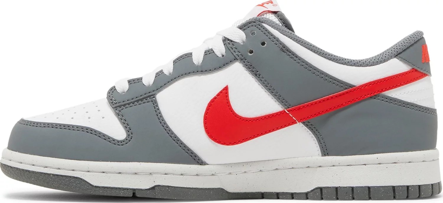 Nike Dunk Low Next Nature GS 'Smoke Grey Light Crimson'