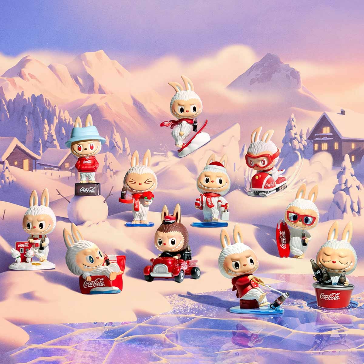 Pop Mart Labubu The Monsters Coca-Cola Series Figure Single Blind Box
