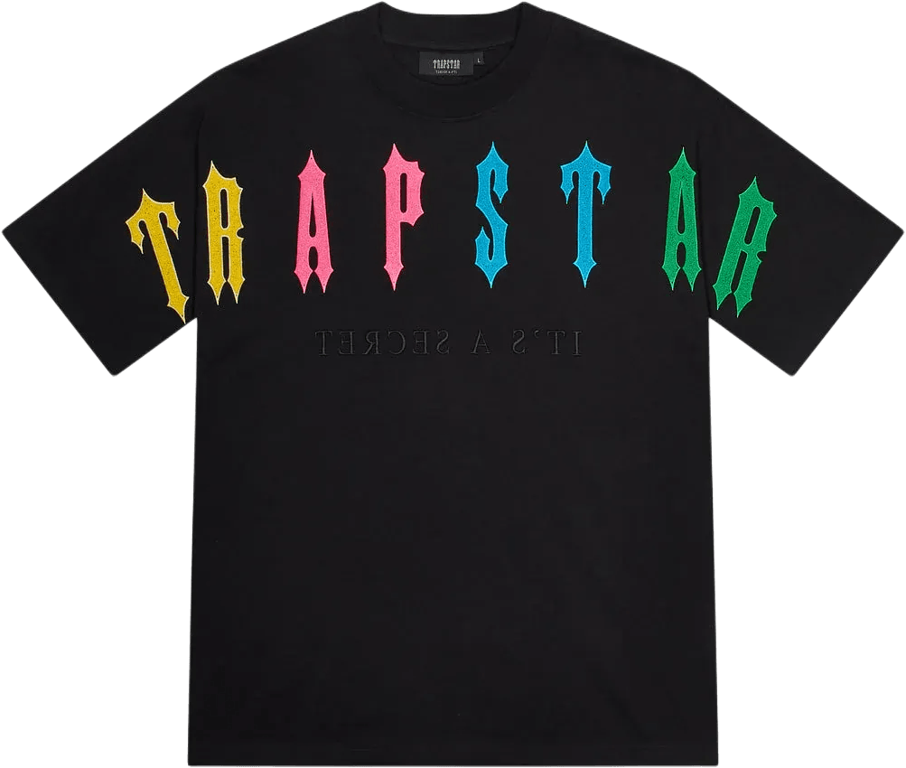 Trapstar Irongate Arch 2.0 Short Set - Black/Candy