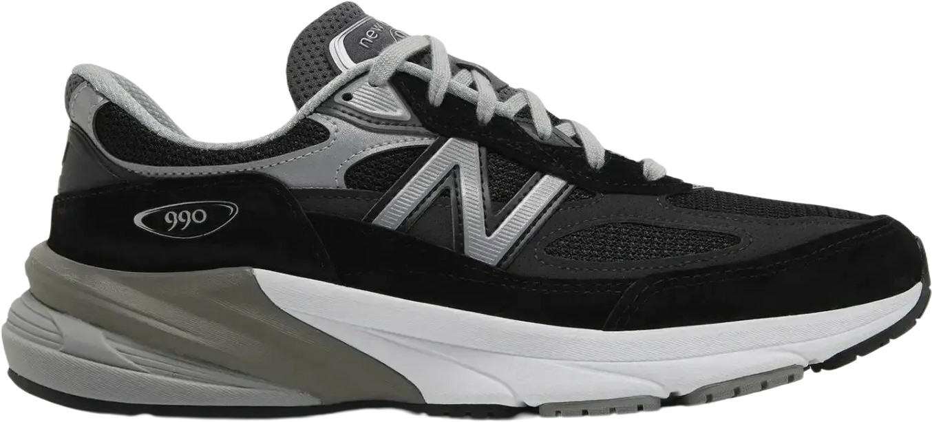 New Balance 990v6 MiUSA Black Grey White