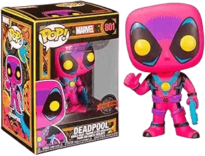 Funko Pop Marvel 801 Blacklight - Deadpool Blacklight Special Edition