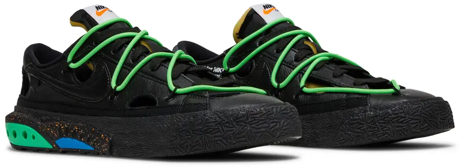 Nike Blazer Low Off-White Black Electro Green