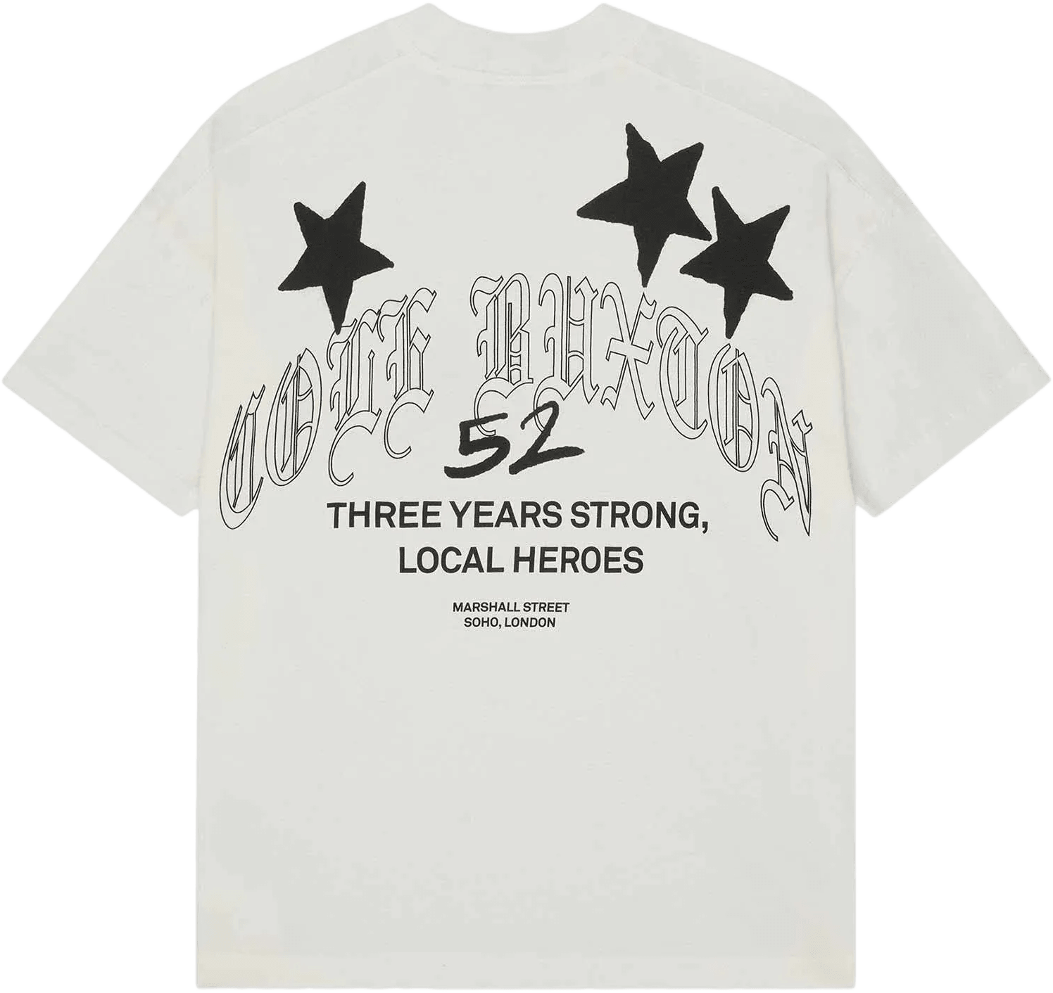 Cole Buxton ANNIVERSARY T-SHIRT Vintage White