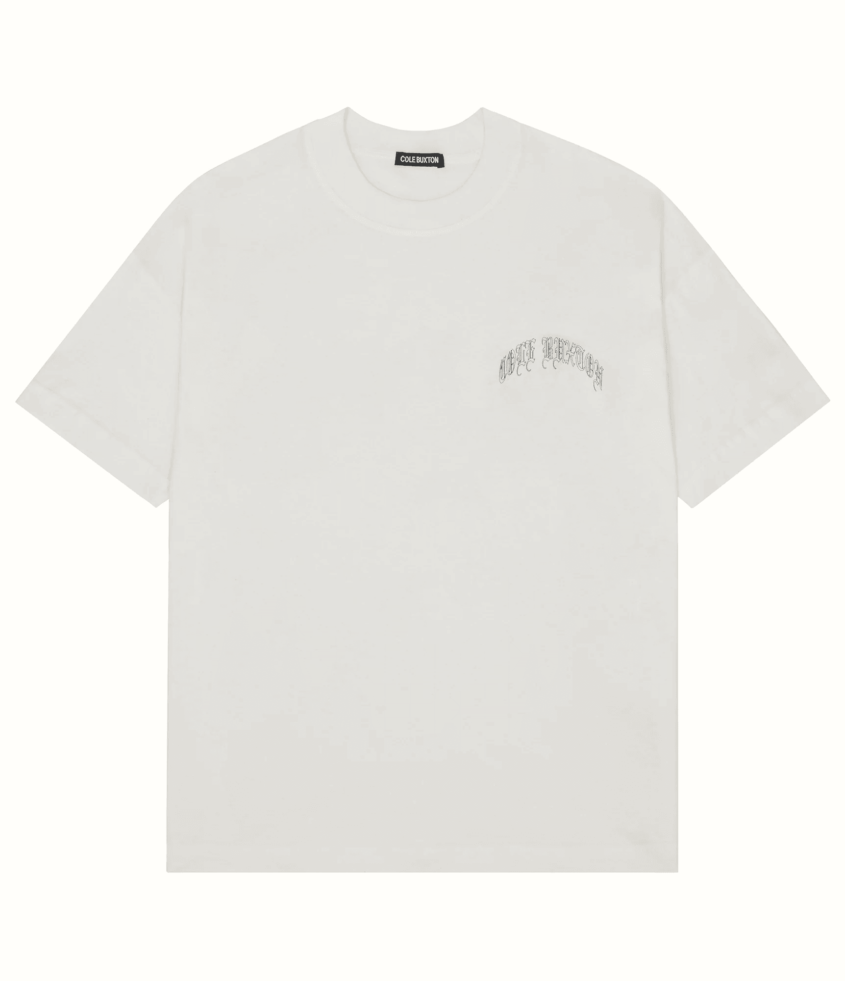 Cole Buxton ANNIVERSARY T-SHIRT Vintage White