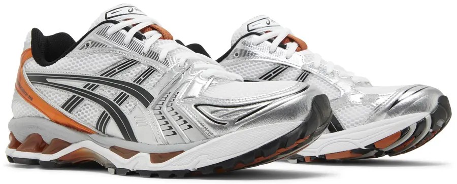 ASICS Gel-Kayano 14 White Piquant Orange
