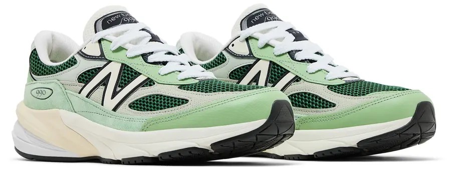 New Balance 990v6 MiUSA Avocado Natural Mint