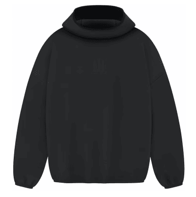 Fear of God X Adidas Athletics Suede Fleece Hoodie Black