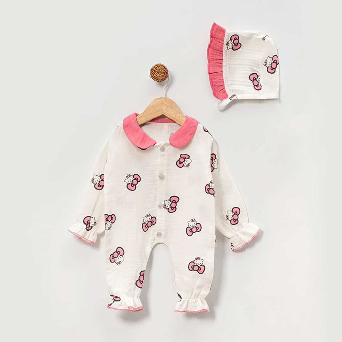 Hello Kitty Müslin Kız Tulum