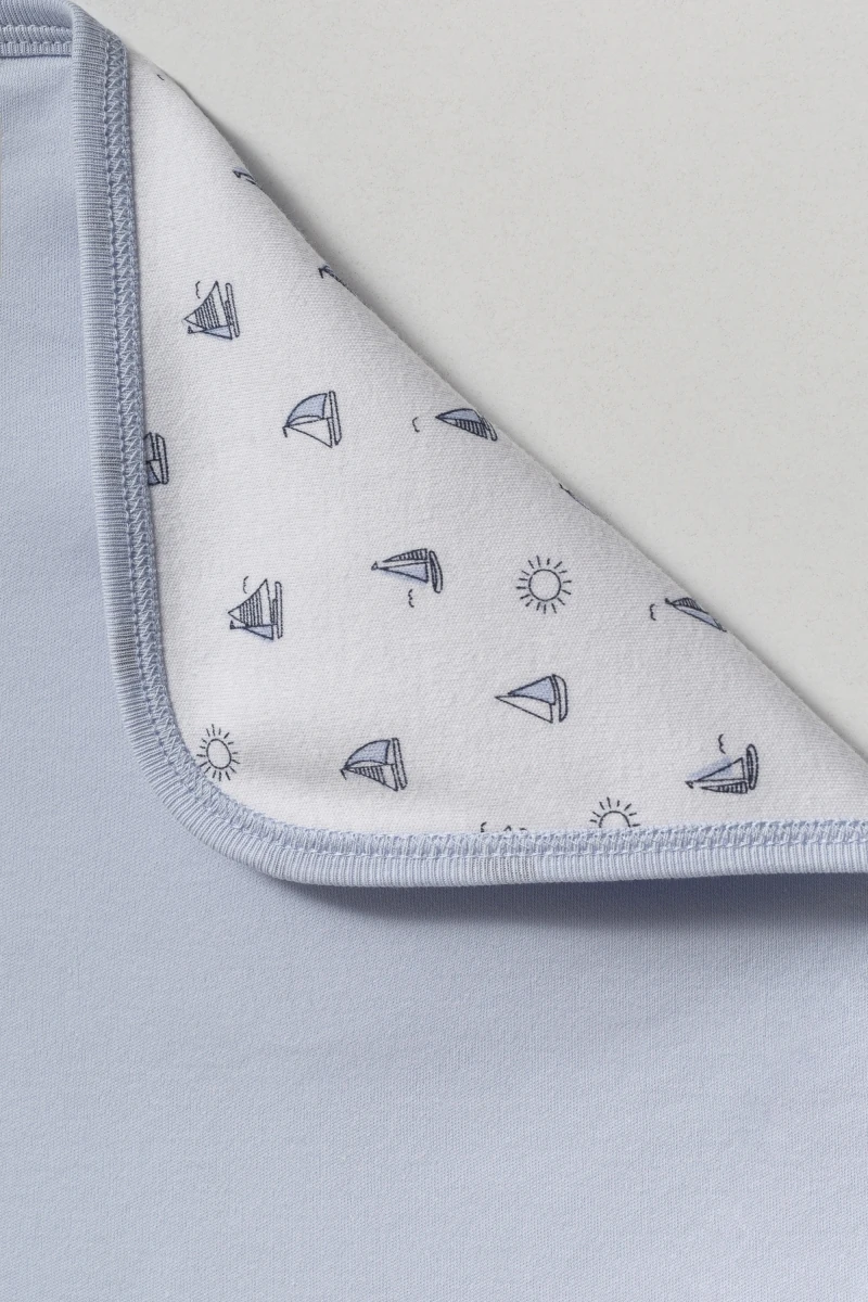 10'lu Erkek Bebek Captain Desen Mavi Hastane Çıkışı