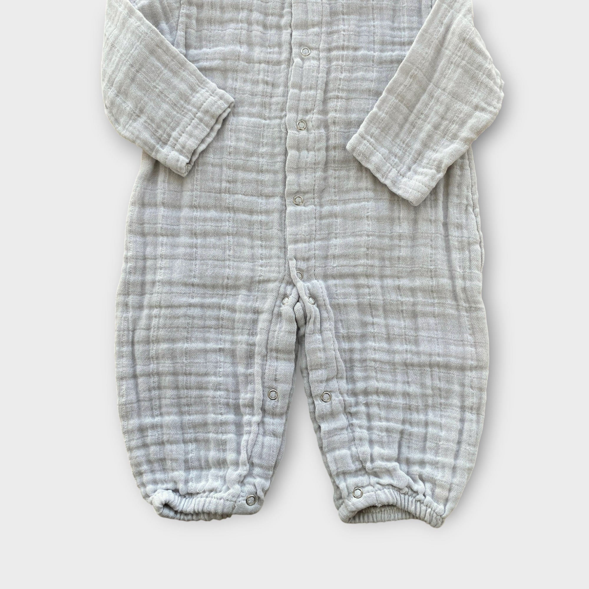 Müslin Unisex Tulum Gri