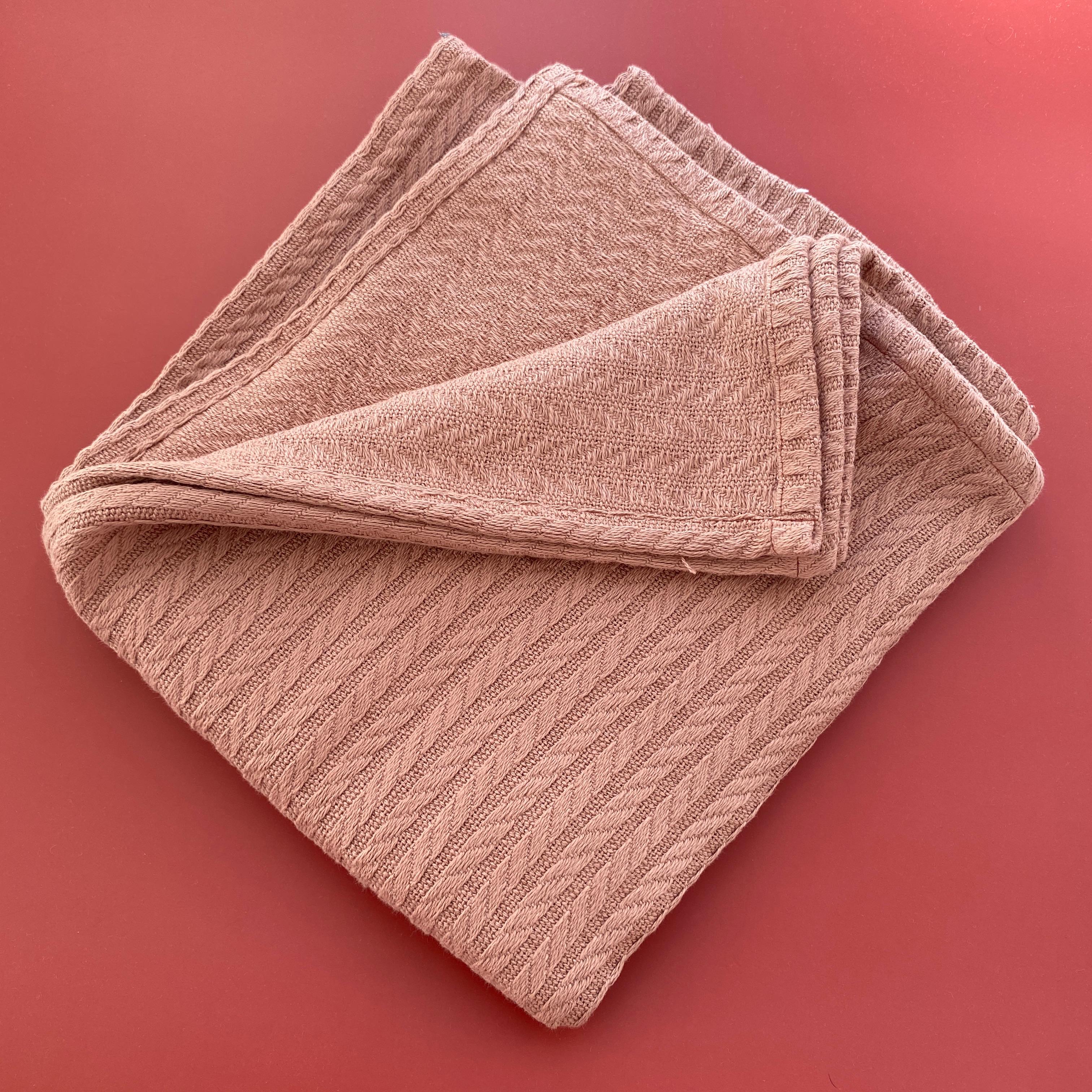 Pamuklu Çocuk Pikesi 100x120 cm Gül Kurusu Renk