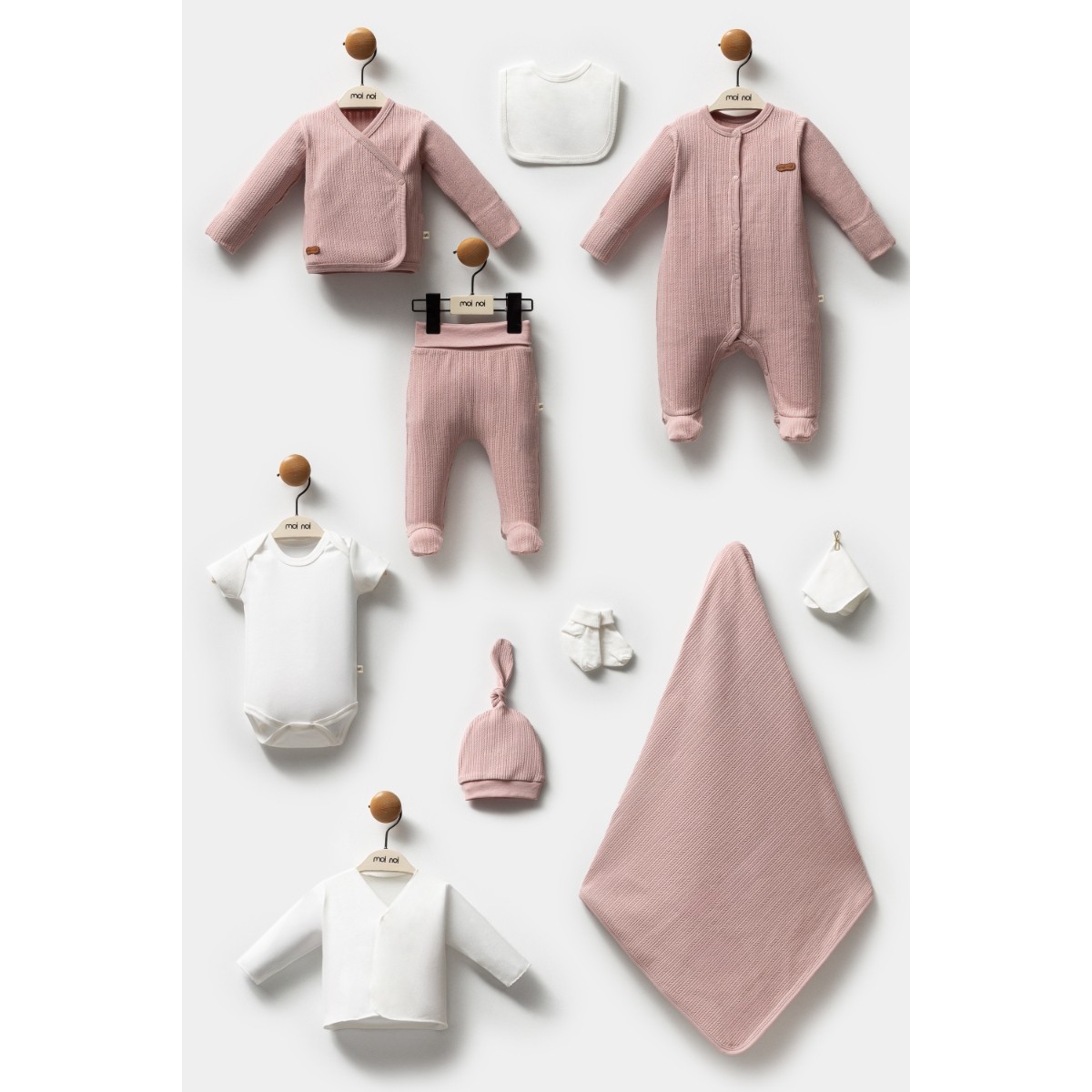 10'lu Kız Bebek Mürdün Hastane Çıkışı Set