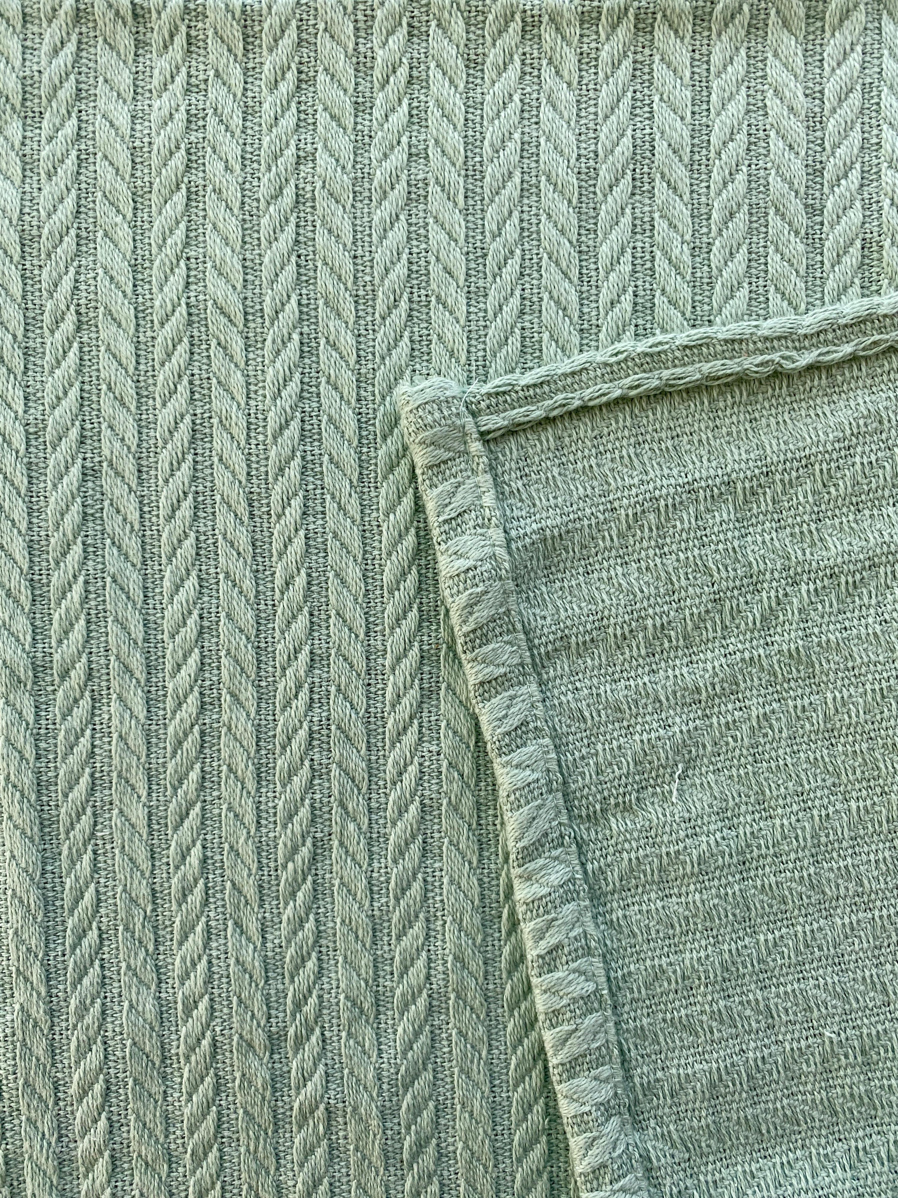 Pamuklu Çocuk Pikesi 100x120 cm Mint Renk