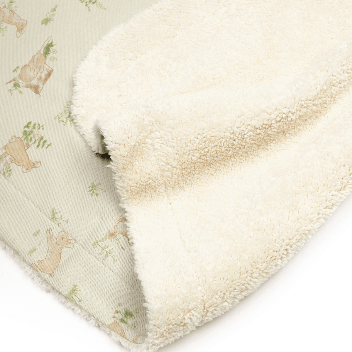 Peluş Rabbit Organik Bebek Battaniye 85x85 cm