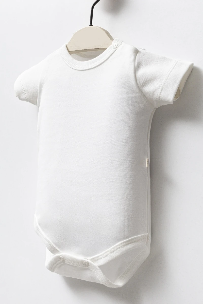 10'lu Erkek Bebek Delikli Örgü Kumaş Haki Hastane Çıkışı