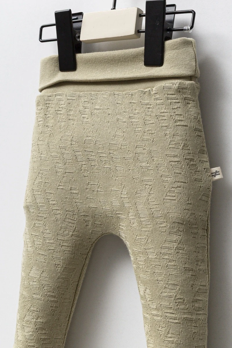 10'lu Erkek Bebek Delikli Örgü Kumaş Haki Hastane Çıkışı